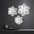 Blossom Bliss Metal Wall Decor - Silver